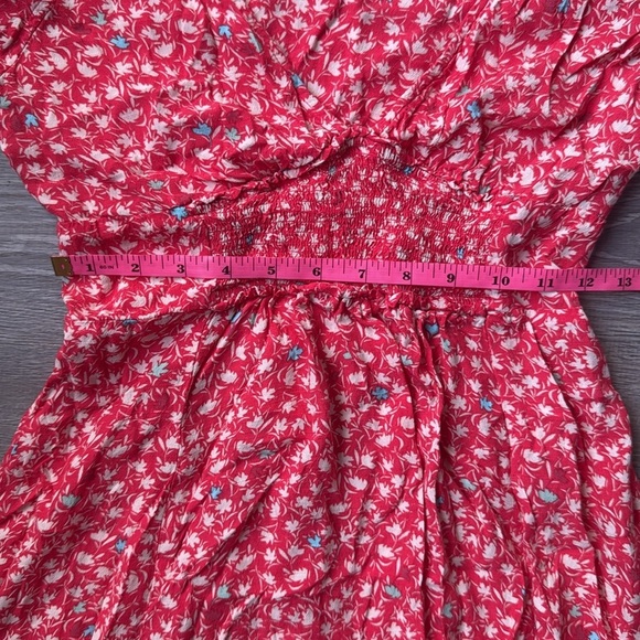 Free People in Full Bloom Dress, Red Combo XS - Picture 10 of 12